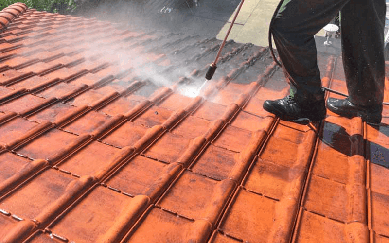 dakwerkzaamheden dakreiniging