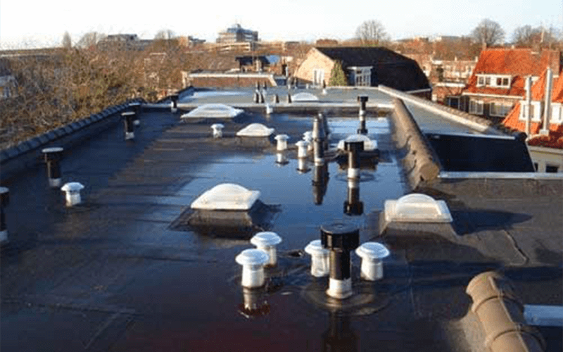 water op dak